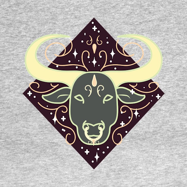 Taurus Bull (Grey) by VenusAndMoon